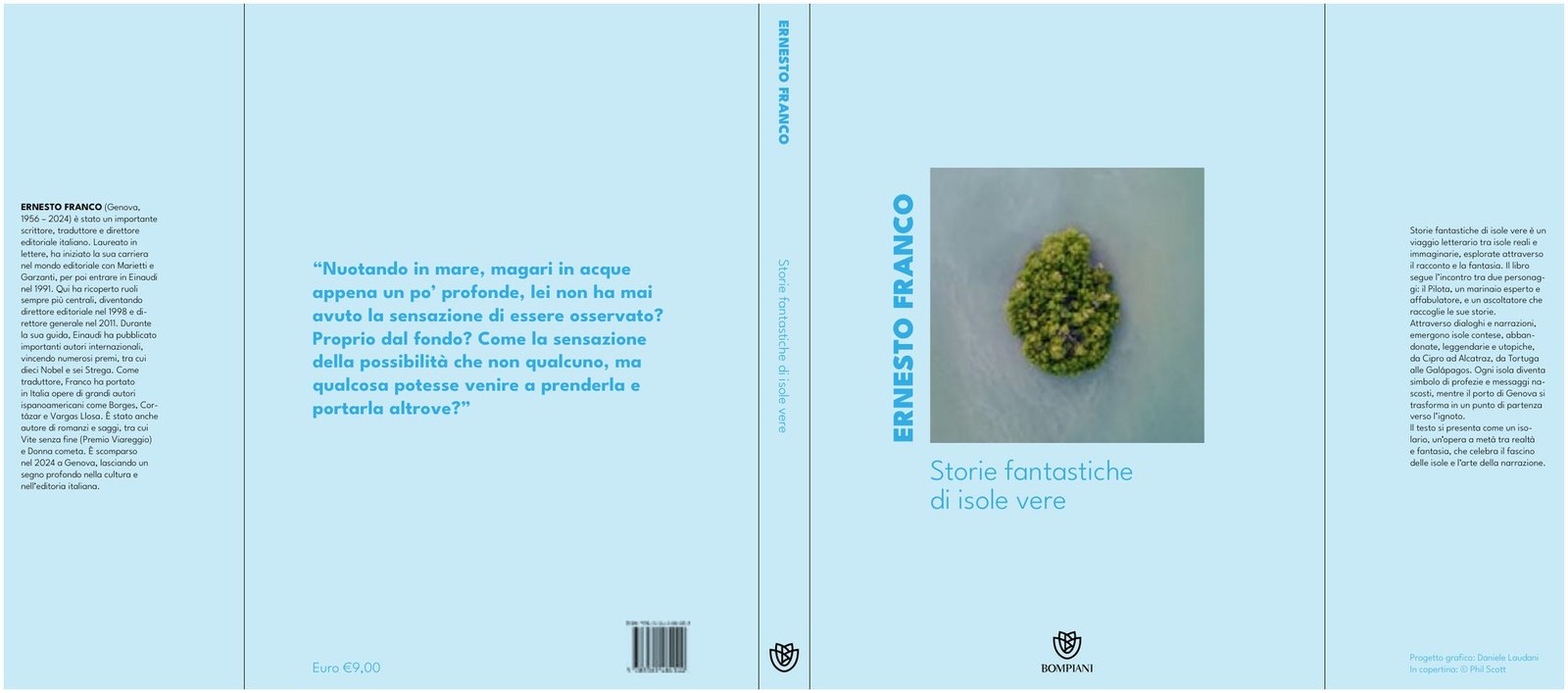Copertina di Storie fantastiche di isole vere, Ernesto Franco